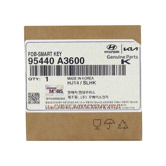 New-Kia-Ray-2023-Genuine---OEM-Smart-Remote-Key-4-Buttons-433MHz-OEM-Part-Number:-95440-A3600---Emirates-Keys