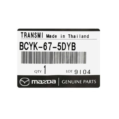 NEW-Mazda-3-2016-2018-Genuine-Smart-Remote-Key-2-Buttons-433MHz-Manufacturer-Part-Number:-BCYK-67-5DY,-BCYK675DYB---Emirates-Keys