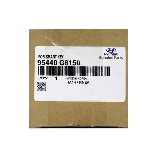 New-Hyundai-Azera-2022-Genuine-OEM-Smart-Remote-Key-4-Buttons-433MHz-Manufacturer-Part-Number:-95440-G81504X---Emirates-Keys