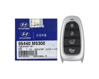 Brand-New-Hyundai-Nexo-2020-Genuine-OEM-Smart-Remote-Key-4-Buttons-433MHz-95440-M5300-95440M5300,-FCCID:-TQ8-FOB-4F20---Emirates-Keys