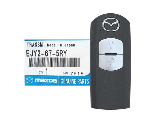 NEW-Mazda-CX7-2011-Genuine-OEM-Smart-Key-Remote-433MHz-2-Buttons-EJY2-67-5RY-EJY2675RY---FCCID:-SKE11B-04---Emirates-Keys