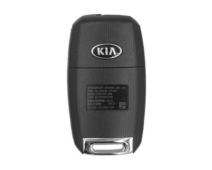 NEW-KIA-Pegas-Soluto-2020-Genuine-OEM-Flip-Remote-Key-2-Buttons-433MHz-95430-H7100-95430H7100---FCCID:-SYEC2TX1708---MK3