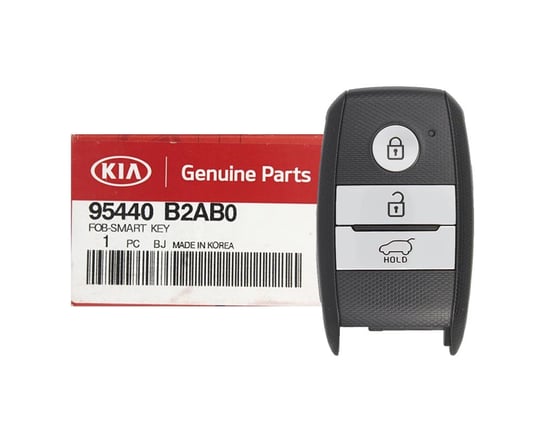 NEW-KIA-Soul-2017-2018-Genuine-OEM-Smart-Key-Remote-3-Buttons-433MHz-Manufacturer-Part-Number:-95440-B2AB0-95440B2AB0-FCC-ID:-FG00050----Emirates-Keys