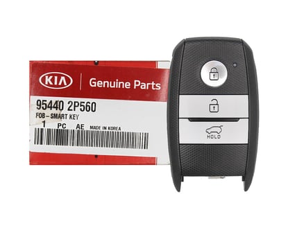 NEW-KIA-Soranto-2018-Genuine-OEM-Smart-Key-Remote-3-Buttons-433MHz-Manufacturer-Part-Number:-95440-2P560-FCC-ID:-SVI-XMFGE03---Emirates-Keys