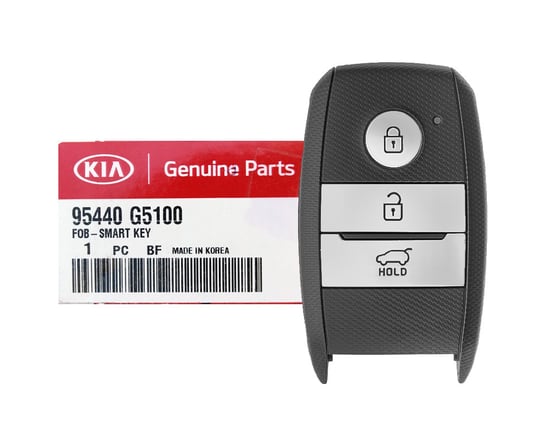 NEW-KIA-Niro-2016-2018-Genuine-OEM-Smart-Remote-Key-3-Buttons-433MHz-95440-G5100-95440G5100---FCCID:-FOB-4F08---Emirates-Keys