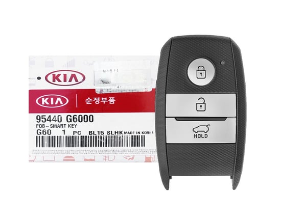 NEW-KIA-Picanto-2017-2021-Genuine-OEM-Smart-Key-Remote-3-Buttons-433MHz-95440-G6000-95440G6000---FCCID:-SYEC3FOB1611---Emirates-Keys