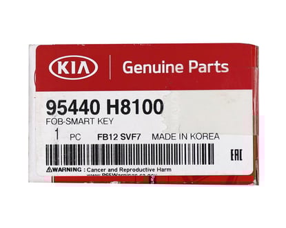 NEW-KIA-Rio-2018-2019-Genuine-OEM-Smart-Remote-Key-3-Buttons-433MHz-95440-H8100-95440H8100---FCCID:-SYEC3FOB1611---Emirates-Keys