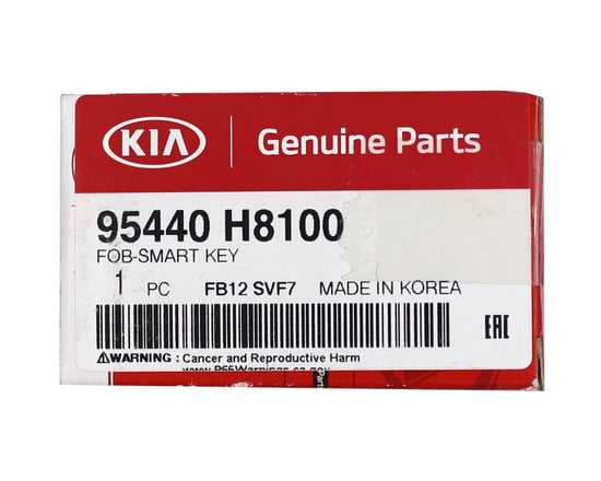 NEW-KIA-Rio-2018-2019-Genuine-OEM-Smart-Remote-Key-3-Buttons-433MHz-95440-H8100-95440H8100---FCCID:-SYEC3FOB1611---Emirates-Keys