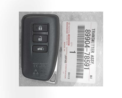 Brand-NEW-Lexus-NX200---LX570-2015-2018-Genuine-OEM-Smart-Key-Remote-3-Buttons-433MHz-89904-78790-,-89904-78591-,-89904-78791-FCCID:-BG1EW---Emirates-Keys