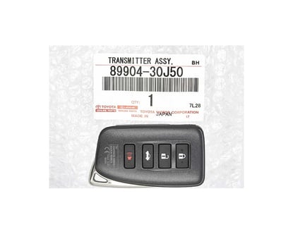 Brand-New-Lexus-GS-ES-2017-2018-Genuine-OEM-Smart-Key-Remote-4-Buttons-433MHz-89904-30J50-8990430J50---FCCID:-BC4EK---Emirates-Keys