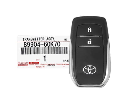Brand-New-Toyota-Land-Cruiser-2016-2017-Genuine-OEM-Smart-Key-2-Buttons-433MHz-89904-60K70-8990460K70---FCCID-:-BJ2EW---Emirates-Keys