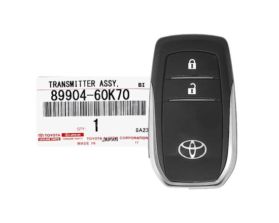 Brand-New-Toyota-Land-Cruiser-2016-2017-Genuine-OEM-Smart-Key-2-Buttons-433MHz-89904-60K70-8990460K70---FCCID-:-BJ2EW---Emirates-Keys