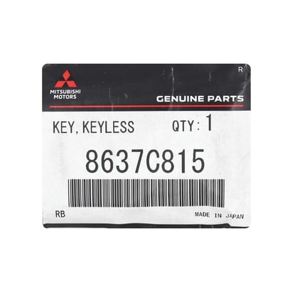 Brand-NEW-Mitsubishi-Outlander-PHEV-2018-2020-Smart-Key-4-Buttons-315MHz-Manufacturer-Part-Number:-8637B665---FCCID-OUC644M-KEY-N---Emirates-Keys