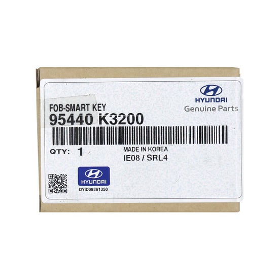 New-Hyundai-Venue-2023-Genuine---OEM--Smart-Remote-Key-4-Buttons-433MHz-OEM-Part-Number:-95440-K3200---95440K3200---Emirates-Keys