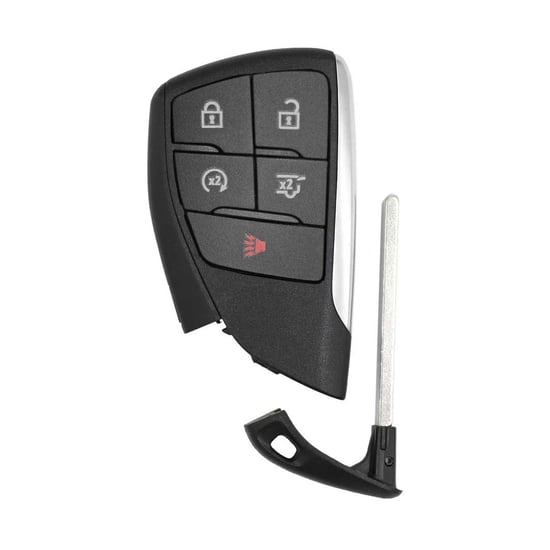 New-Aftermarket-Chevrolet-Suburban-Tahoe-2021-2022-Smart-Remote-Key-4+1-Button-433MHz-Compatible-Part-Number:-13541559---FCC-ID:-YG0G21TB2---Emirates-Keys