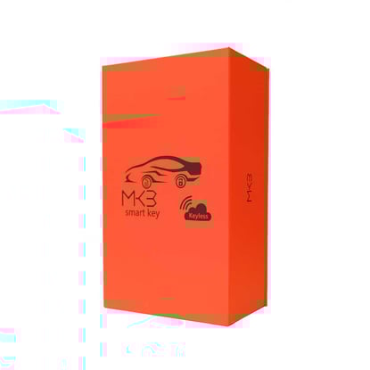 New-Aftermarket-LCD-Upgrade-Version-Modified-Universal-Smart-Remote-Key-Kit-For-All-Keyless-car-BMW-Style-Red-Color---Emirates-Keys