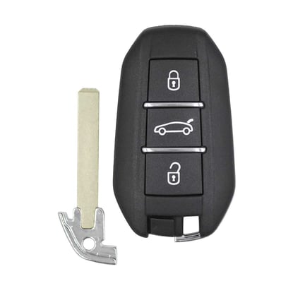 New-Peugeot-Genuine---OEM-Smart-Remote-3-Button-Sedan-433MHz---Emirates-Keys