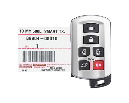 NEW-Toyota-Sienna-2010-2020-Genuine-OEM-Smart-Key-Remote-6-Buttons-315MHz-89904-08010-8990408010---FCCID-:-HYQ14ADR---Emirates-Keys