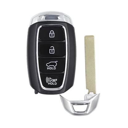 Aftermarket-Hyundai-Santa-Fe-2019-2020-Smart-Remote-Key-4-Button-433MHz-HITAG-3-Compatible-Part-Number:-95440-S2000-FCC-ID:-TQ8-FOB-4F19---Emirates-Keys