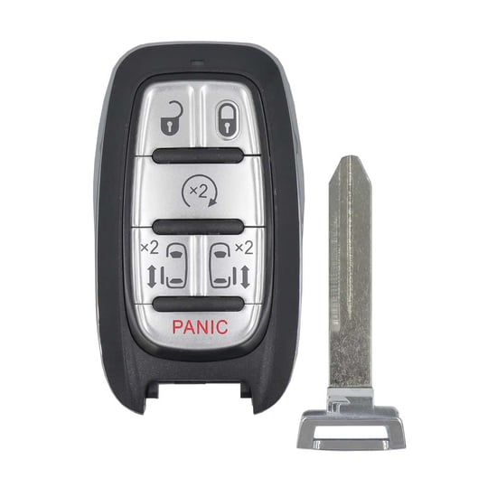 Aftermarket-Chrysler-Pacifica-Voyager-2017-2020-Smart-Remote-Key-6-Button-434MHz-Compatible-Part-Number:-68238688-AC-,-FCC-ID:-M3N-97395900---Emirates-Keys