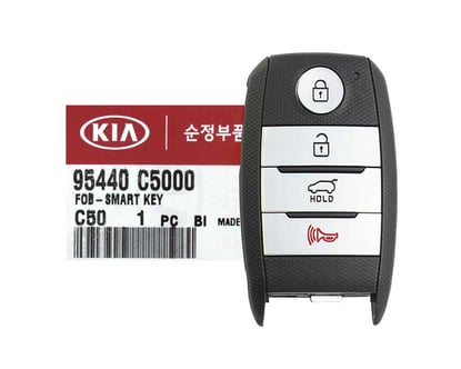 Brand-NEW-KIA-Sorento-2015-2016-Genuine-OEM-Smart-Remote-4-Buttons-433MHz-Manufacturer-Part-Number:-95440-C5000---95440C5000---Emirates-Keys
