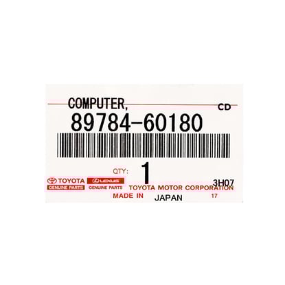New-Toyota-Land-Cruiser-2019-2021-Genuine---OEM-Immobilizer-Computer-OEM-Part-Number:-89784-60180---Emirates-Keys