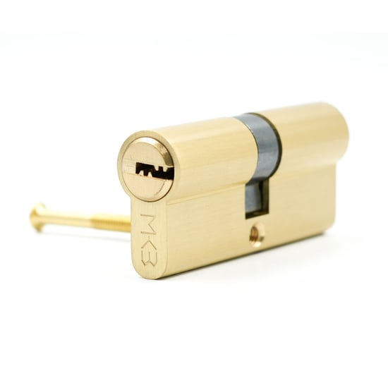 New-High-Quality-Best-Price-Pure-Brass-Cylinder-with-5-pcs-Computer-Keys,-PB-Size-70mm---Emirates-Keys