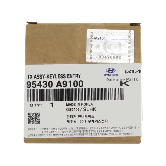 Brand-New-Brand-Kia-Sedona-2018-Genuine-OEM-Remote-Flip-Key-4-Buttons-433MHz-95430-A9100-FCCID:-TQ8-RKE-4F19---Emirates-Keys