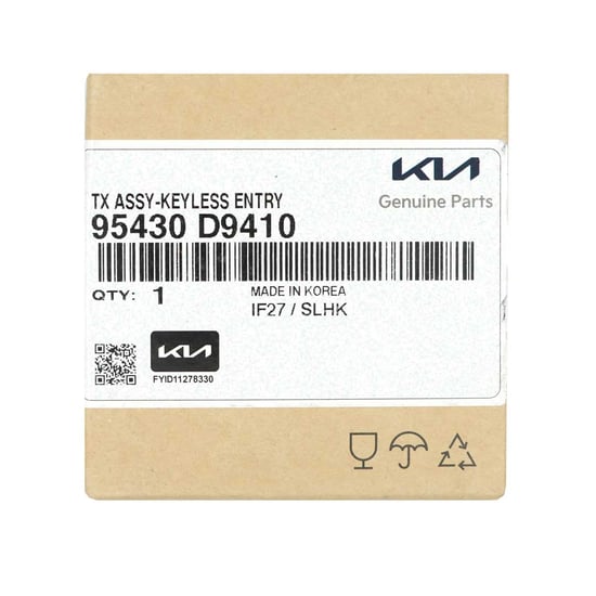 New-KIA-Sportage-2021-Genuine---OEM-Flip-Remote-Key-4-Buttons-433MHz-OEM-Part-Number:-95430-D9410---Emirates-Keys