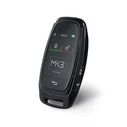 LCD-Universal-Smart-Key-Kit-With-Keyless-Entry-And-IOS-Car-Location-Tracking-System-Black-Color