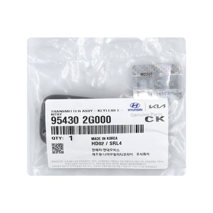 New-KIA-Optima-Genuine---OEM-Medal-Remote-Key-3+1-Buttons-447MHz-OEM-Part-Number:-95430-2G000---Emirates-Keys