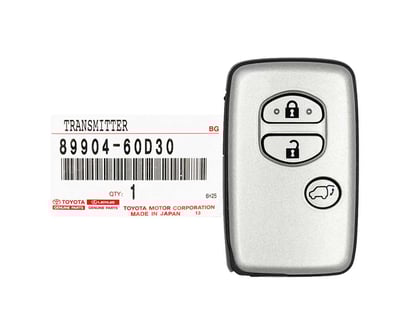 New-Toyota-Land-Cruiser-2009-2015-Genuine-OEM-Smart-Key-Remote-3-Buttons-315MHz-89904-60D30-8990460D30-For-Japanese-Market---Emirates-Keys