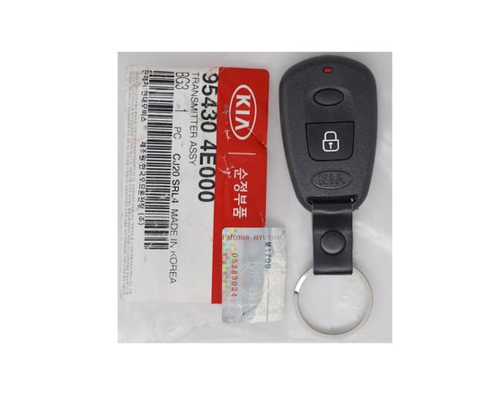 NEW-KIA-Genuine-OEM-Remote-2-Buttons-433MHz-Manufacturer-Part-Number:-95430-4E000---954304E000---Emirates-Keys