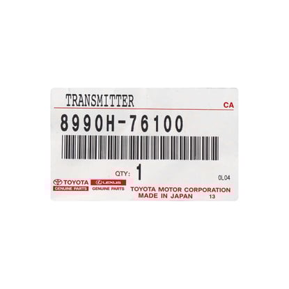 New-Lexus-UX250-2019-2021-Genuine-OEM-Smart-Remote-Key-2+1-Buttons-315MHz-Manufacturer-Part-Number:-8990H-76100-,-FCC-ID:-HYQ14FBZ---Emirates-Keys