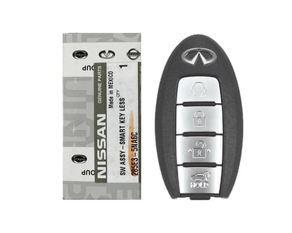 Brand-New-Infiniti-Q50-2018-Genuine-OEM-Smart-Remote-Key-4-Buttons-433MHz-285E3-5NA6C-285E35NA6C---FCCID:-S180144702-OEM-Box---Emirates-Keys