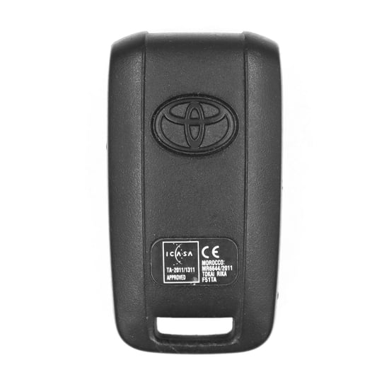 Used-Toyota-Land-Cruiser-Pick-Up-2016-2023-Original-Remote-2-Button-433MHz-OEM-Part-Number:-89742-60101---FCC-ID:-F51TA---Emirates-Keys