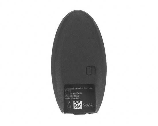 Like-New-Nissan-Kicks-2019-Smart-Key-4-Buttons-Auto-Start-Type-433MHzManufacturer-Part-Number:-285E3-5RA6A-,-FCC-ID:-KR5TXN3---Emirates-Keys