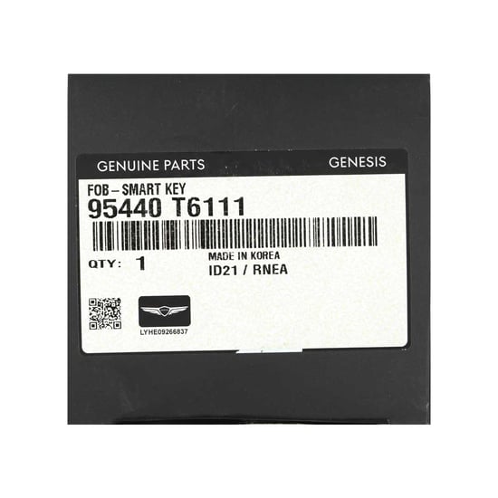 New-Hyundai-Genesis-GV80-2021-Genuine---OEM-Smart-Remote-Key-6-Buttons-433MHz-OEM-Part-Number:-95440-T6111---Emirates-Keys
