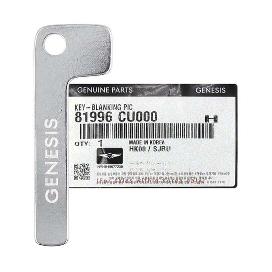 New-Hyundai-Genesis-Genuine---OEM-Smart-Remote-Key-Blade-OEM-Part-Number:-81996-CU000---Emirates-Keys