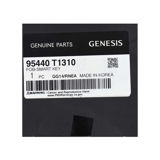 New-Hyundai-Genesis-G80-2021-Genuine-OEM-Smart-Remote-Key-6-Buttons-433MHz-OEM-Part-Number:-95440-T1310-FCC-ID:-FOB-4F36----Transponder---ID:-HITAG-3---ID47-NCF29A1X