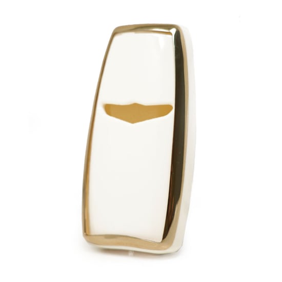 New-Aftermarket-Nano-High-Quality-Cover-For-Hyundai-Genesis-Remote-Key-7+1-Auto-Start-Buttons-White-Color---Emirates-Keys