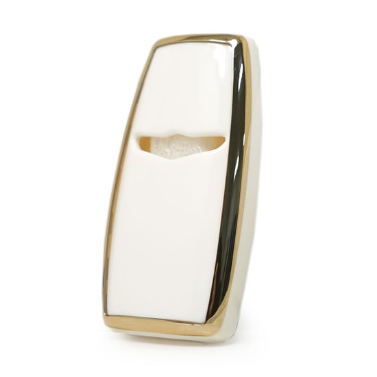 New-Aftermarket-Nano-High-Quality-Cover-For-Hyundai-Genesis-Remote-Key-5+1-Auto-Start-Buttons-White-Color---Emirates-Keys