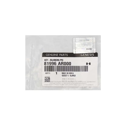 New-Genuine-OEM-Hyundai-Genesis-2022-Smart-Remote-Blade-Manufacturer-Part-Number:-81996-AR000-OEM---Emirates-Keys