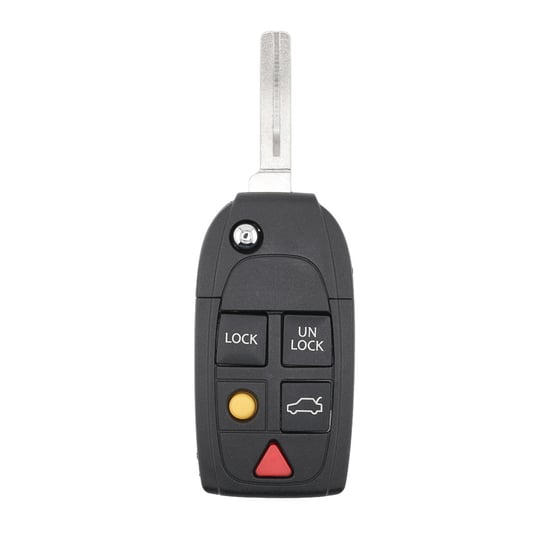 New-Aftermarket-Volvo-S60-S80-V70-XC70-XC90-2004-2015-Flip-Remote-Key-5-Buttons-315MHZ---ID48-Chip---Emirates-Keys