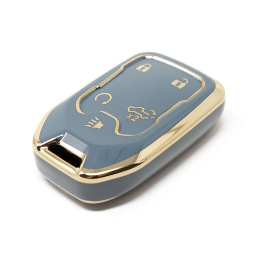 New-Aftermarket-Nano-High-Quality-Cover-For-GMC-Remote-Key-5-Buttons-Gray-Color-GMC-A11J5B---Emirates-Keys