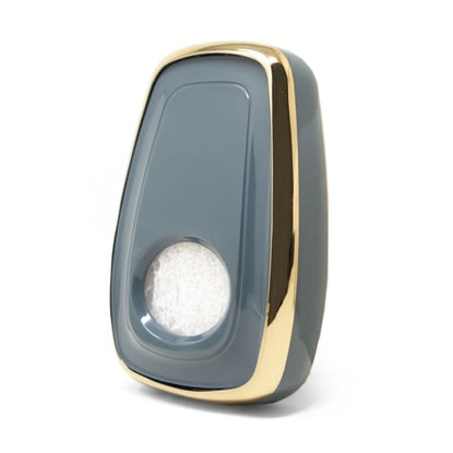 New-Aftermarket-Nano-High-Quality-Cover-For-TATA-Remote-Key-4-Button-Gray-Color-TATA-A11J---Emirates-Keys