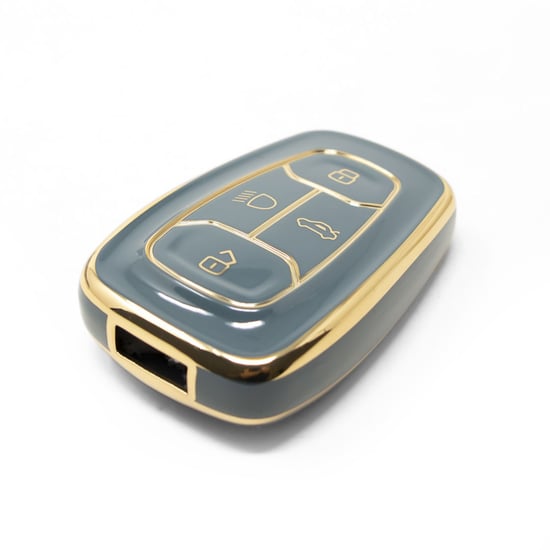 New-Aftermarket-Nano-High-Quality-Cover-For-TATA-Remote-Key-4-Button-Gray-Color-TATA-A11J---Emirates-Keys