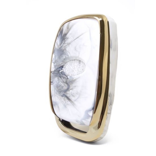 New-Aftermarket-Nano-High-Quality-Marble-Cover-For-Hyundai-Remote-Key-4-Buttons-White-Color-HY-A12J4B---Emirates-Keys