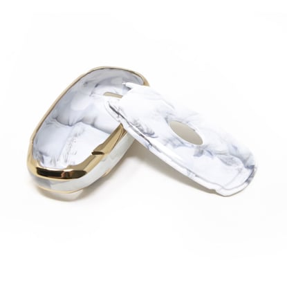New-Aftermarket-Nano-High-Quality-Marble-Cover-For-Hyundai-Remote-Key-5-Buttons-White-Color-HY-D12J5---Emirates-Keys