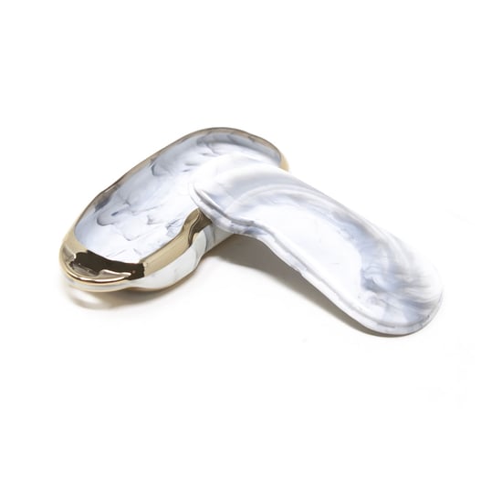 New-Aftermarket-Nano-High-Quality-Marble-Cover-For-Xpeng-Remote-Key-4-Buttons-White-Color-XP-C12J---Emirates-Keys